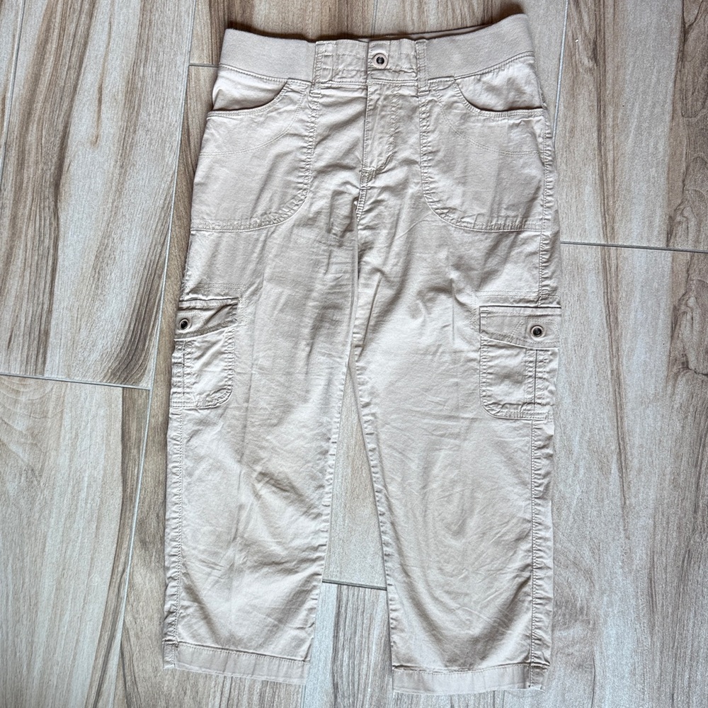 Lee Relaxed Fit Mid-Rise Pants - Tan
